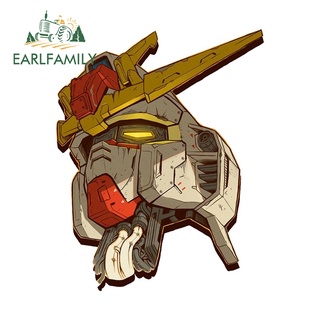 Earlfamily สติกเกอร์ไวนิล ลายอนิเมะ Gundam Peeker ขนาด 13 ซม. x 10.3 ซม. สําหรับติดตกแต่งรถยนต์ แล็ปท็อป รถจักรยานยนต์