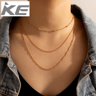 Layered Necklace Thin Chain Layered Sweater Chain for girls for women low price