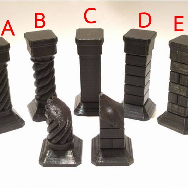 [Board Game Token] Stone Pillars for Gloomhaven 2 ชิ้น | Shopee Thailand