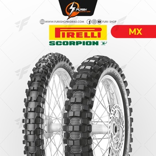 ยางมอเตอร์ครอสสําหรับการแข่งขัน PIRELLI MOTORCOSS &amp; SUPERCROSS SCORPION MX EXTRA X ยาง Enduro/Motocross พร้อมลุยไปทุกที่