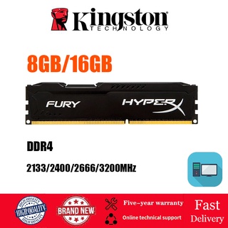 ภาพหน้าปกสินค้า8GB 16GB 32GB 2133MHZ / 2400MHZ / 2666MHZ / 3200MHZ เดสก์ท็อป DDR4 288PIN สำหรับ HyperX FURY PC4-17000 RAM 2020 ซึ่งคุณอาจชอบสินค้านี้