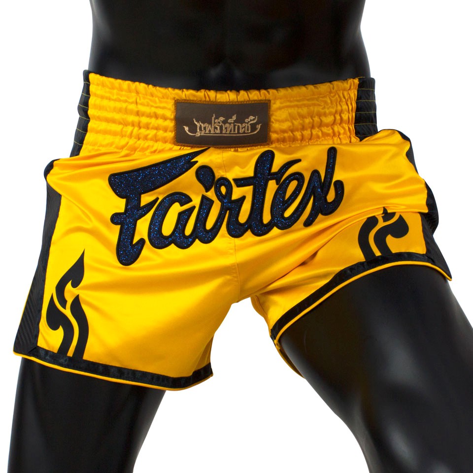 Fairtex Yellow Shorts Thai Style แฟร์แท็ค Shopee Thailand