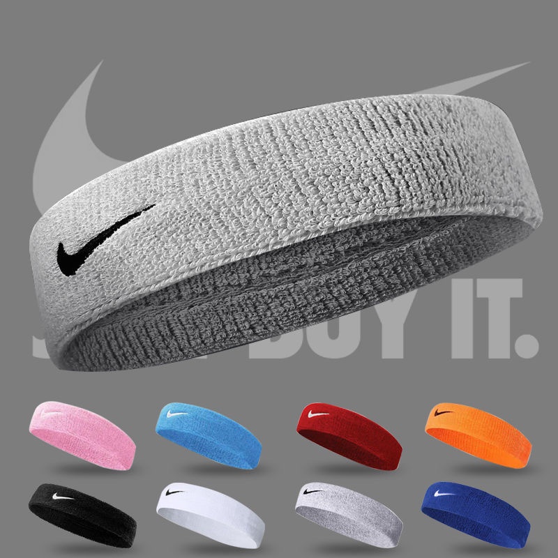 ภาพหน้าปกสินค้าผ้าคาดผม Nike Headbands Swoosh มี 12 สี สายคาดศรีษะ Nike silicone จัดส่งในไทย ผ้ารัดหัว คาดผม สำหรับกีฬาและแฟชั่น