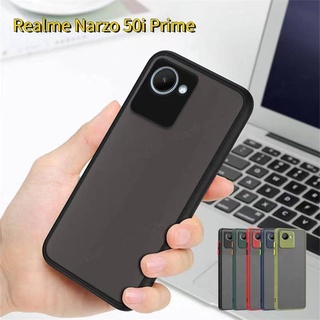 Realme Narzo 50i Prime/Realme C30/C33/C30S/GT Neo2เคสขอบนิ่มหลังแข็งขุ่นคลุมกล้องNarzo50i/Realme GT 5G/GT Master Edition