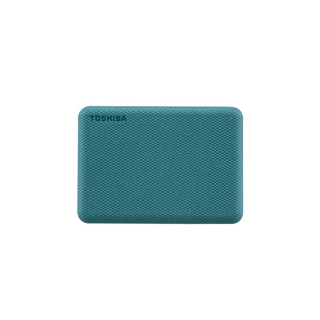 Toshiba External HDD (1TB) USB 3.2 SuperSpeed, รุ่น (Canvio Advance V10) Security Auto-backup 2.5" สีเขียว ฮาร์ดดิสพกพา (TSB-HDTCA10AG3AA)