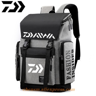 Daiwa กระเป๋าเป้สะพายหลัง กันน้ํา ระบายอากาศ ทนทาน เรียบง่าย เหมาะกับการตกปลา เล่นกีฬากลางแจ้ง สําหรับผู้ชาย