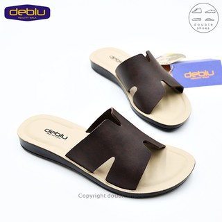 Deblu รองเท้าเพื่อแตะสุขภาพ แบบสวม ผู้หญิง รุ่น L5013 สีน้ำตาล ไซส์ 36-41