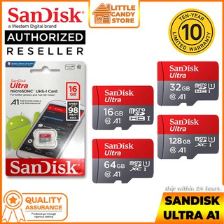 Ultra A1 (128GB/64GB/32GB/16GB) Micro SD Card 120MB/s Class 10 Memory Card SDHC SDXC UHS-I
