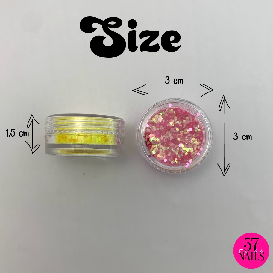 เลื่อมโฮโลแกรม-12-สี-ติดเล็บแผ่นกลม-diy-hologram-sequins-12-colors