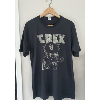 เสื้อยืด T Rex Band T-shirtสามารถปรับแต่งได้