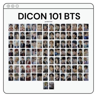 ภาพขนาดย่อของภาพหน้าปกสินค้าพร้อมส่ง  แยกขายการ์ด DICON BTS บังทัน ของแท้100% จากร้าน thaioil555 บน Shopee ภาพที่ 1