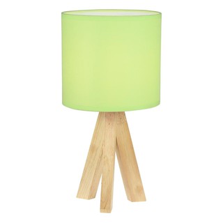 Table lamp TABLE LAMP CARINI CONTEMPORARY LT8306GR FABRIC/WOOD GREEN The lamp Light bulb โคมไฟตั้งโต๊ะ ไฟตั้งโต๊ะ CARINI