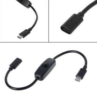 ภาพขนาดย่อของภาพหน้าปกสินค้าKok Type C พาวเวอร์ซัพพลาย Usb-C Male To Female สวิทช์เปิด/ปิดสําหรับ Raspberry Pi 4 An-Droid โทรศัพท์มือถือ จากร้าน kokoary.th บน Shopee ภาพที่ 8