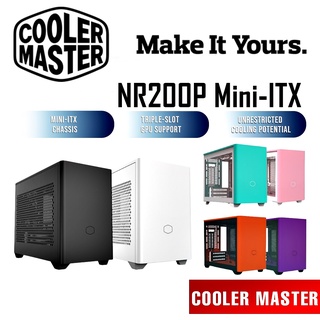 ภาพย่อรูปภาพสินค้าแรกของCASE (เคสมินิ) COOLER MASTER MasterBox NR200P Mini-ITX ,Tempered Glass Computer Case