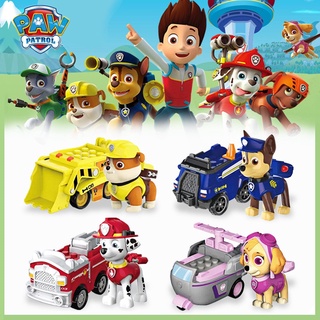 Dog Paw Patrol🐶ของเล่น Robot หุ่นยนต์ของเล่น รถของเล่นเด็ก 4/6/8PC ของเล่นเด็ก หุ่นยนต์ของเล่น รถของเล่นเด็ก