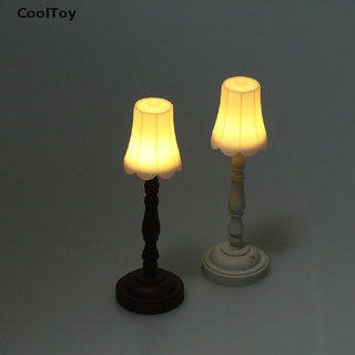 &lt; Cooltoy &gt; โคมไฟ LED เฟอร์นิเจอร์จิ๋ว สําหรับตกแต่งบ้านตุ๊กตา 1:12