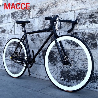 road bike จักรยานเสือหมอบ 26 นิ้ว 700C ดิสเบรคสำหรับแข่งรถ จักรยานแฟชั่นสำหรับชายหนุ่มและหญิง รถจักรยาน จักรยานเสือภูเขา