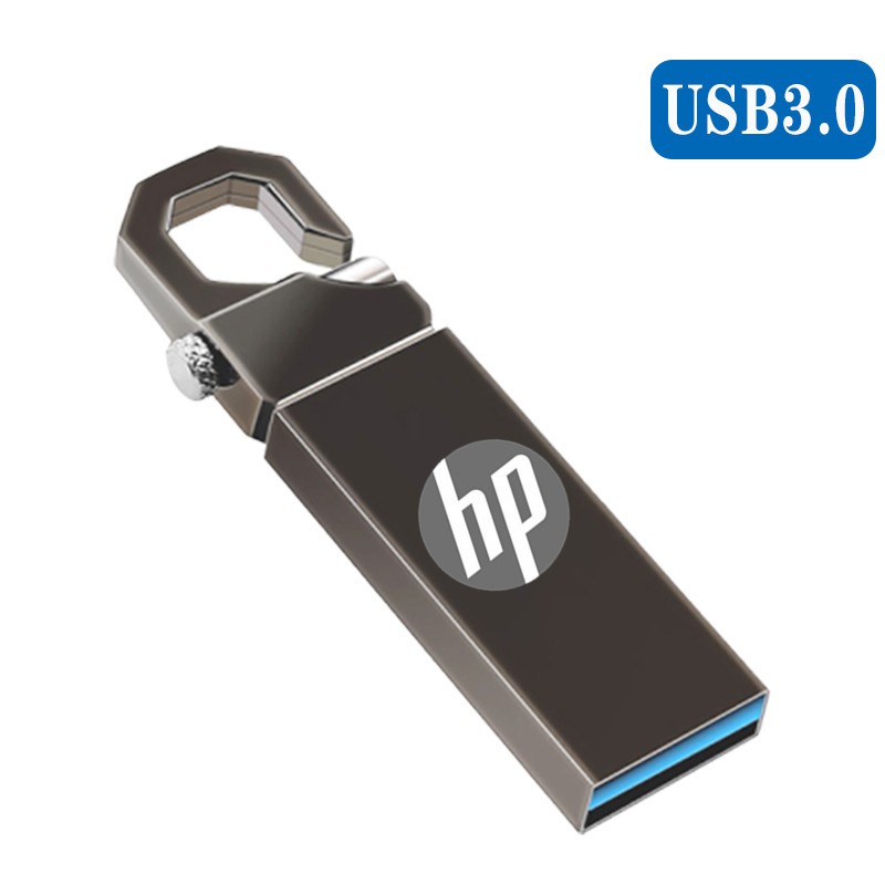 ภาพหน้าปกสินค้าแฟลชไดรฟ์ USB 3.0 HP 2tb128gb 64GB 32GB 16GB 8GB ความเร็วสูง กันน้ํา จากร้าน beiledee.th บน Shopee