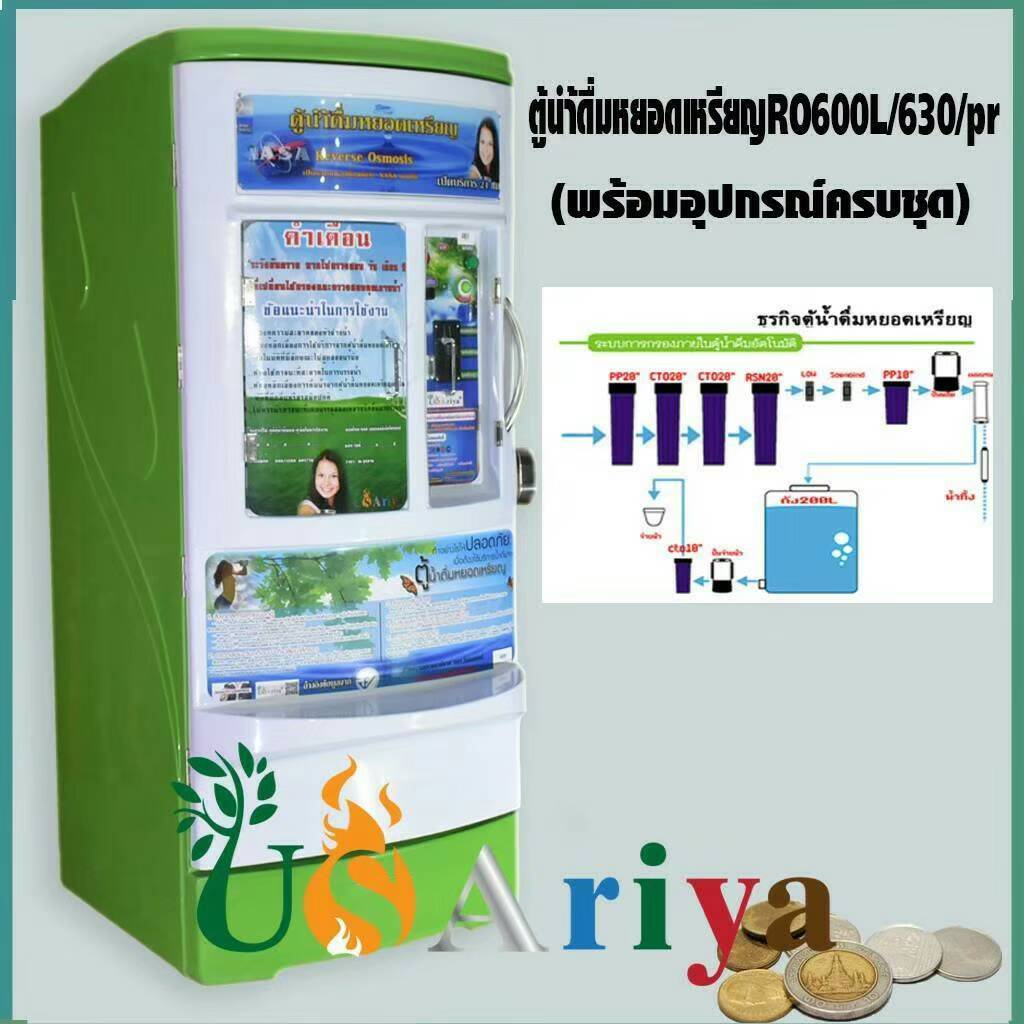 หัวจ่ายน้ำ-ตู้น้ำหยอดเหรียญ-usariya-อย่างดี-เกลียวขนาด-4หุล