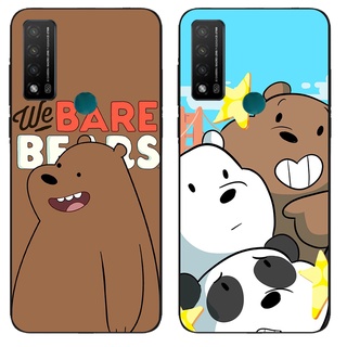 เคสโทรศัพท์มือถือ ลายการ์ตูนหมี สําหรับ We Bears TCL 20R 5G