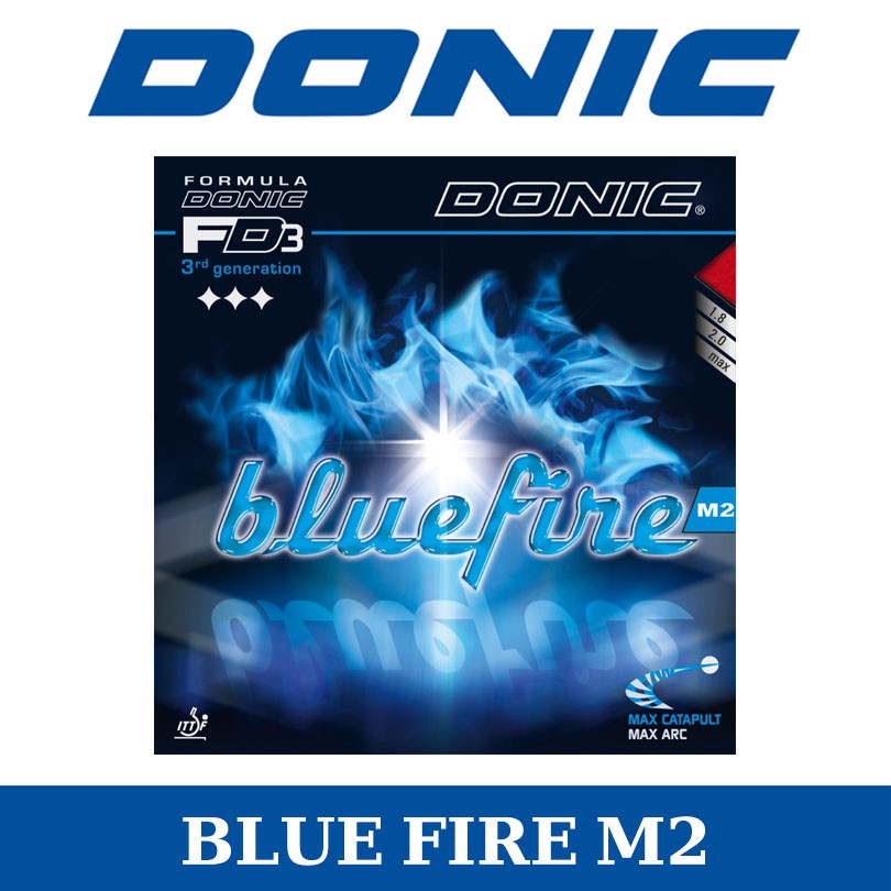 ภาพหน้าปกสินค้ายางปิงปองยี่ห้อ DONIC รุ่น BLUEFIRE M2 จากร้าน pingponginter_vipha บน Shopee