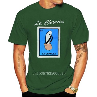 เสื้อยืด พิมพ์ลาย Mexican Loteria La Chancla แฟชั่นสําหรับผู้ชาย