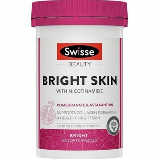 ภาพขนาดย่อของภาพหน้าปกสินค้าswisse bright skin Booster 60caps จากร้าน rfnarttiwa บน Shopee ภาพที่ 1