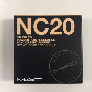 MAC Studio Fix Powder Plus Foundation NC20/25 ของแท้ป้ายคิงเพาเวอร์