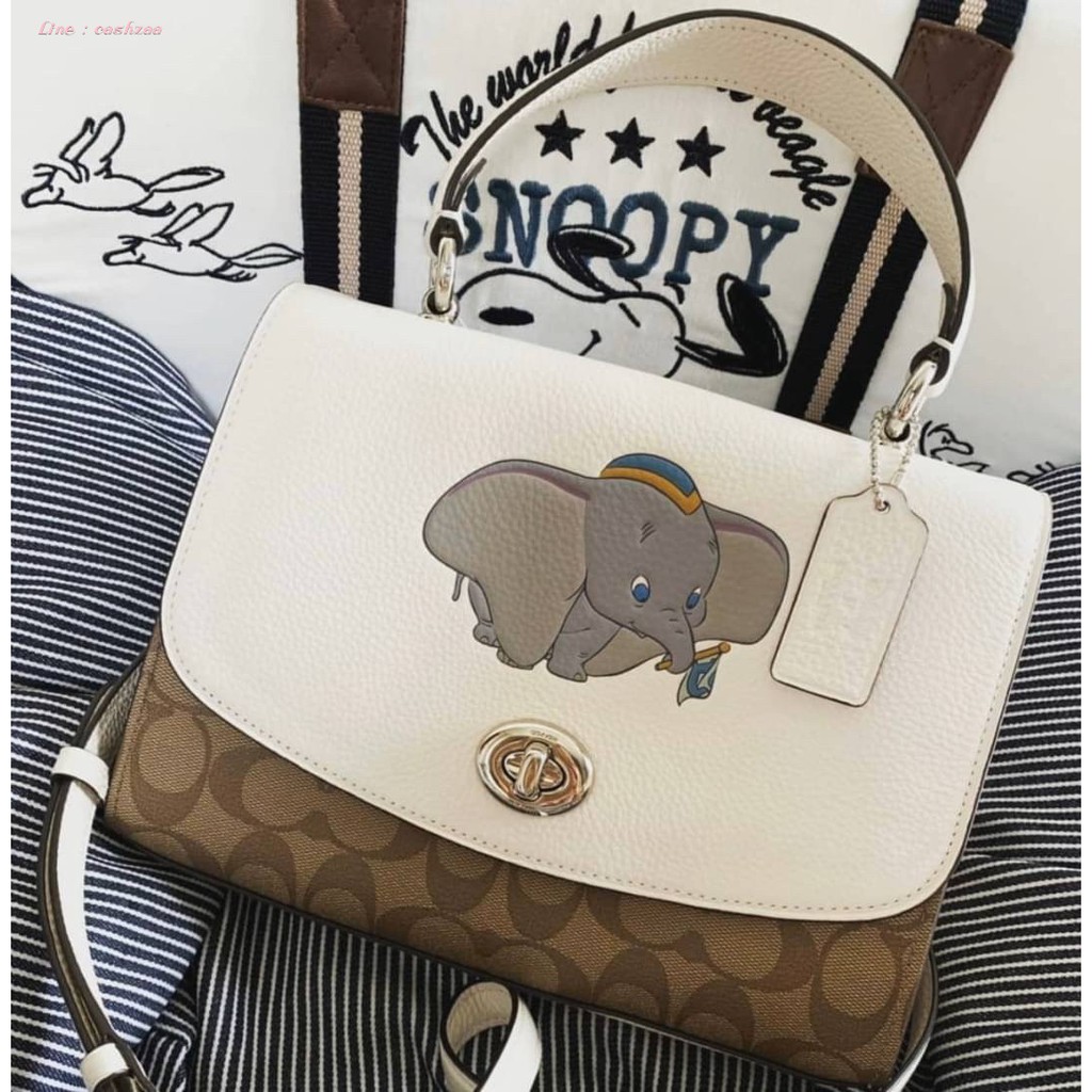 แท้-coach-กระเป๋าถือและสะพายข้างรุ่นลิมิเตดคอลเลคชั่น-disney