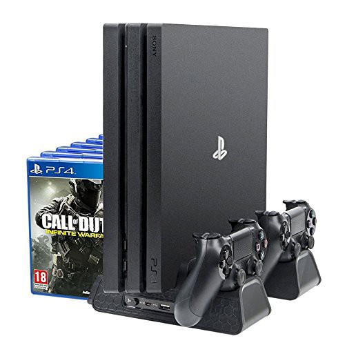 ขาตั้งเครื่อง Ps4 Pro/Slim Dobe ไม่มีไฟบอกสถานะการชาร์จจอย (Ps4 Stand ...
