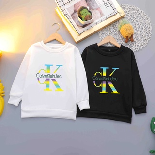 UY0762 *พร้อมส่งจากไทย* New 2022  เสื้อกันหนาวเด็ก เสื้อแขนยาวใส่ได้ทั้งเด็กชาย-เด็กหญิง (เนื้อผ้าสำลี)