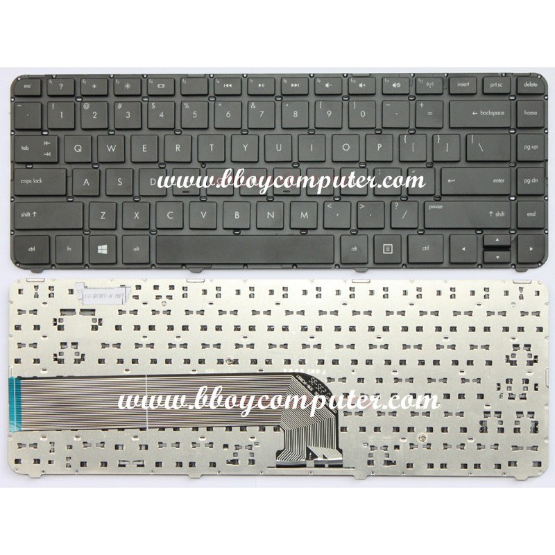 hp-keyboard-คีย์บอร์ด-hp-pavilion-dv4-5000-dv4-5100-dv4-5200-dv4-5300-สีดำ-ไทย-อังกฤษ
