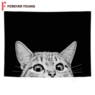 TForever Young-ผ้าตกแต่งผนัง ที่แขวนผนัง ตกแต่งห้อง ผ้าแขวนผนัง พร้อมส่งจากไทย  รุ่น TN-150