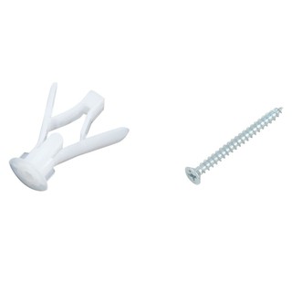 SCREWS 7X1-1/2 FITT + PL ANCHOR 4 EA พุ๊กยึดผนังกลวงพลาสติก พร้อมสกรู FITT 7X1-1/2 4 ตัว พุ๊ก อุปกรณ์ยึดติด เครื่องมือช่