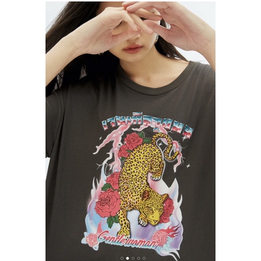 new-with-tag-เสื้อ-gentlewoman-tiger-t-shirt