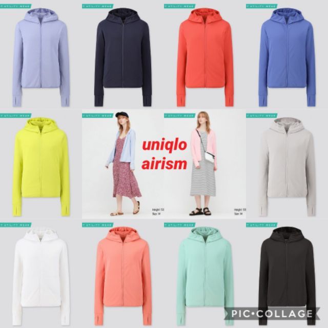 ภาพหน้าปกสินค้าUniqlo airism uv cut ช้อปแท้ S - 2XL