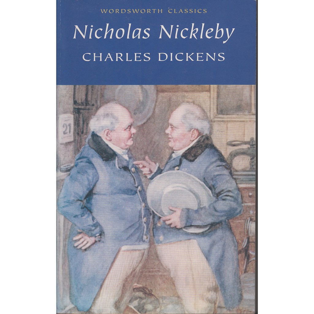 dktoday-ปกน้ำเงิน-wordsworth-readers-nicholas-nickleby-author-charles-dickens-สภาพเก่า-ลดราคาพิเศษ