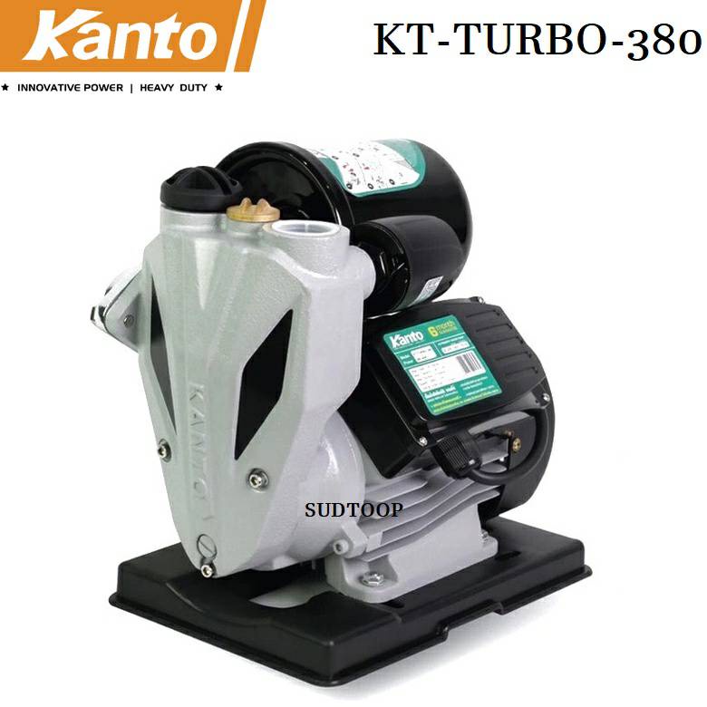 kanto-ปั๊มน้ำอัตโนมัติ-ปั๊มน้ำท่อ-1-นิ้ว-รุ่น-kt-turbo-380-ใบพัดทองแดงแท้