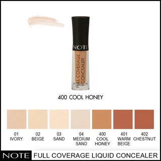 NOTE FULL COVERAGE LIQUID CONCELEAR 400