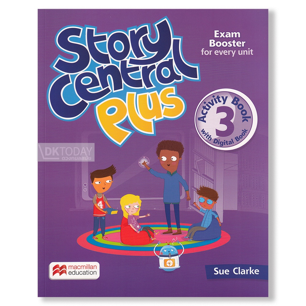 dktoday-หนังสือ-story-central-plus-3-activity-book-with-digital