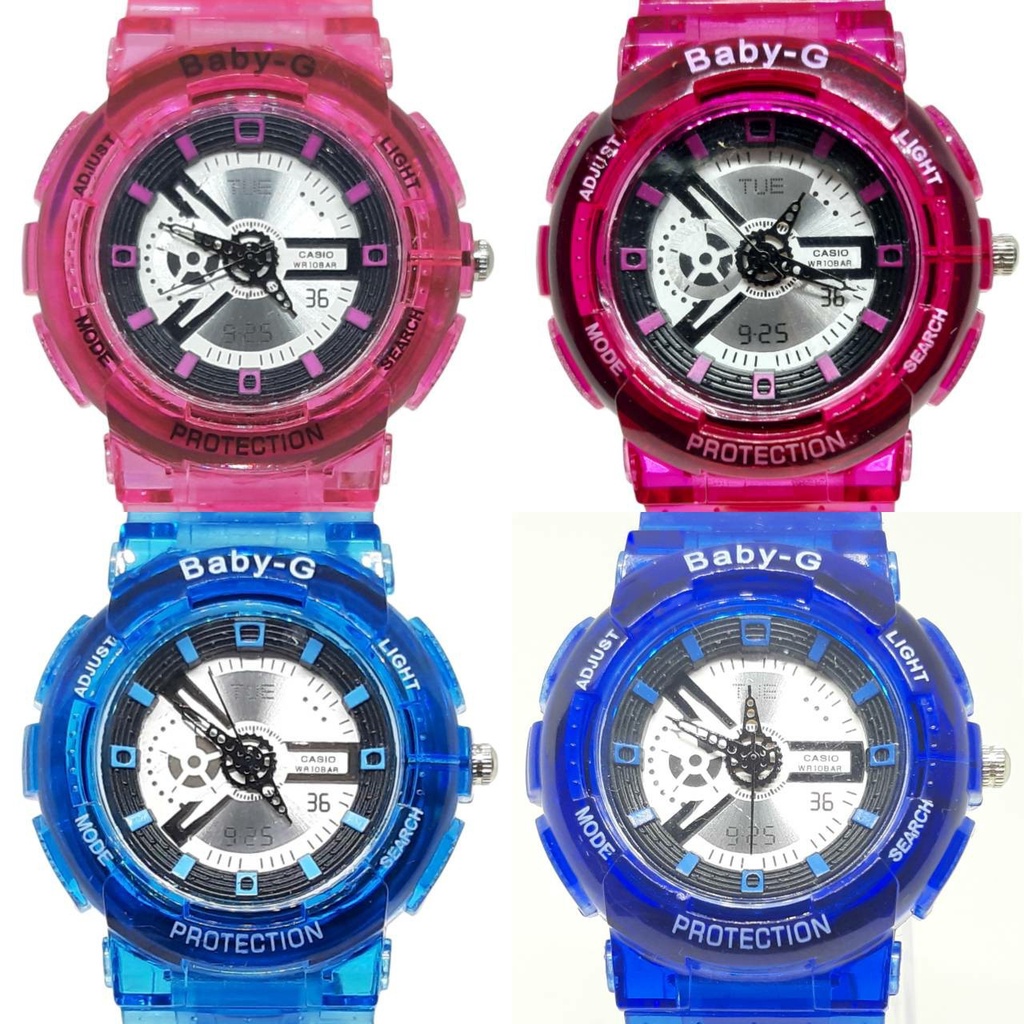 พร้อมกล่อง-นาฬิกาเด็กโต-babyg-เบบี้จี-นาฬิกาเด็กผู้หญิง-ระบบเข็ม-นาฬิกาข้อมือเด็กหญิง-สีสันสดใส-นาฬิกาเบบี้จี-rc412