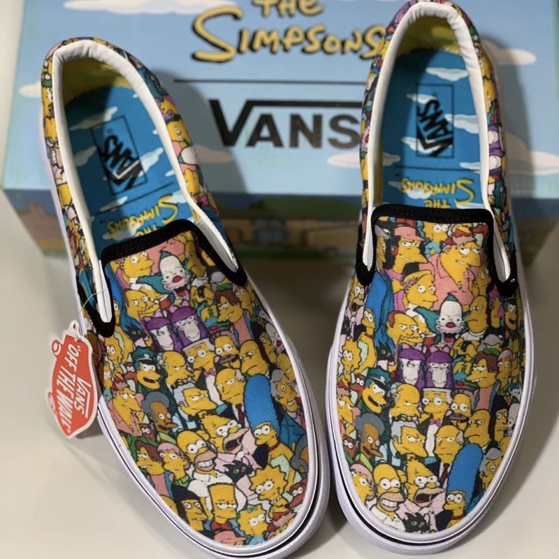 ภาพสินค้าVANS SLIP ON COMFYCUSH x The Simpsons (พร้อมกล่อง) ️จ่ายเงินปลายทางได้ จากร้าน benztn บน Shopee ภาพที่ 3