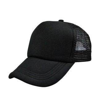 ภาพขนาดย่อของภาพหน้าปกสินค้าใหม่ หมวกเบสบอลตาข่ายธรรมดาปรับได้ จากร้าน comeandbuy.th บน Shopee