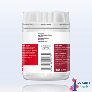 ภาพขนาดย่อของภาพหน้าปกสินค้าโคคิวเท็น Healthy Care Ultra Strength CoQ10 300mg 60 Capsules exp01/2026 จากร้าน iluxuryherb บน Shopee ภาพที่ 1