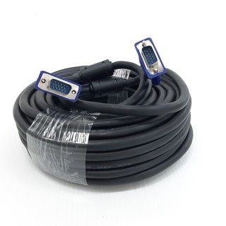 ภาพหน้าปกสินค้าสาย VGA 3+6 ต่อจอคอม Cable VGA M/M ยาว10M(สายคุณภาพดี)พร้อมส่ง ที่เกี่ยวข้อง