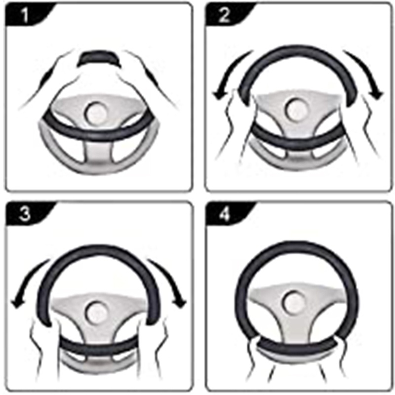edb-ปลอกหุ้มพวงมาลัยรถยนต์-หนังนิ่ม-ให้ความอบอุ่น-เหมาะกับฤดูหนาว