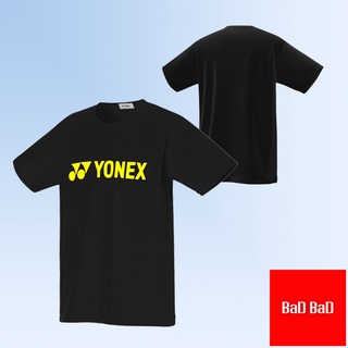 เสื้อ Yonex BigLogo Yellow คอกลม