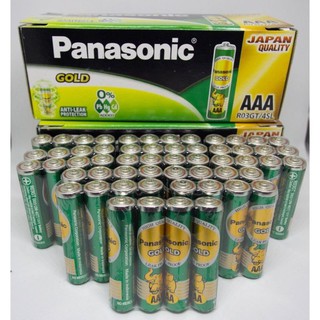 🔋ถ่าน3A AAA 1.5V panasonic แพ็ค 4 ก้อน สำหรับ วิทยุ ไฟฉาย นาฬิกา และของเล่น exp.2026