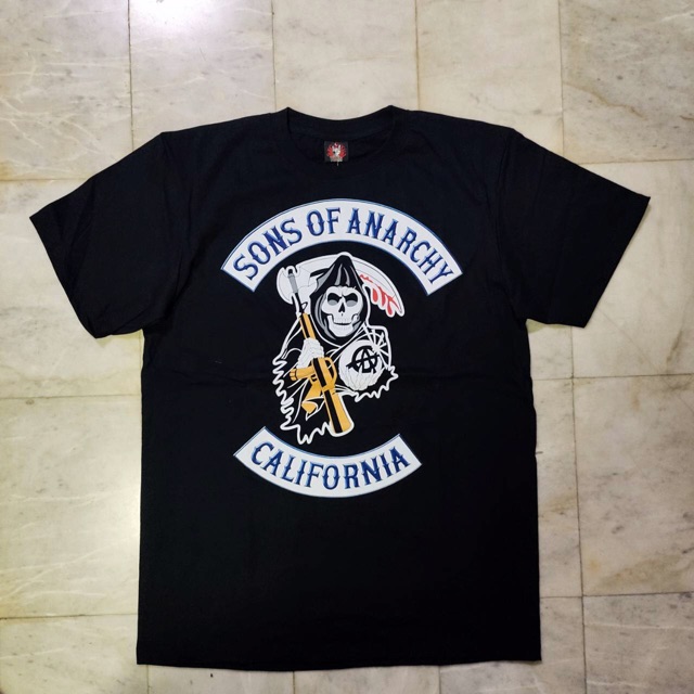เสื้อยืด-sons-of-anarchy-california