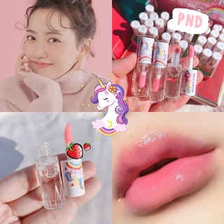 สินค้า 🦄 ลิปมินิ ลิปออย บำรุงปาก ทาทับลิปแมทให้ดูวาวปากฉ่ำ ฟิวสาวเกาหลี NO.XH-027ila Color Magic Lip Oil Unicorn 🦄 ลิปมินิ ลิป